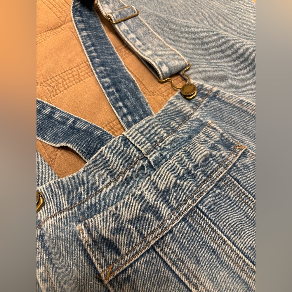 ROLLA’S - Denim Straight Leg Overalls - Picture 4 of 9